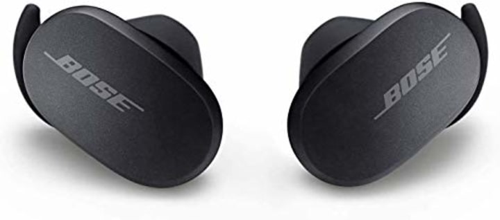 Bose QuietComfort Noise Cancelling Earbuds - Bluetooth Wireless Earphones, Triple Black, the World&#039;s Most Effective Noise Cancelling Earbuds