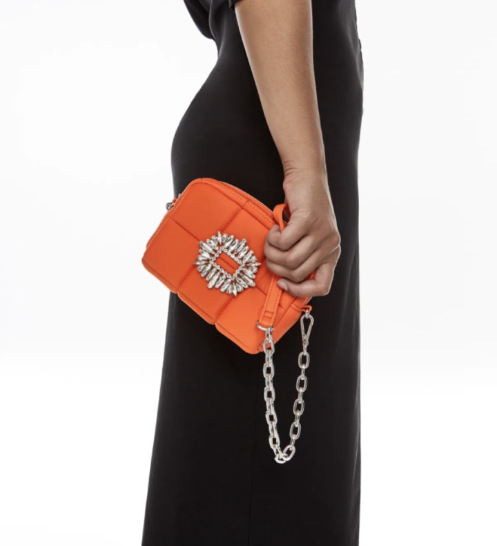 Zara Beaded Mini Crossbody Bag