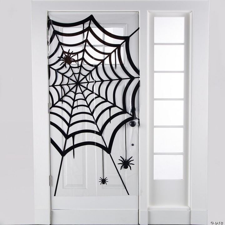 Oriental Trading Halloween Spider Web Door Cover