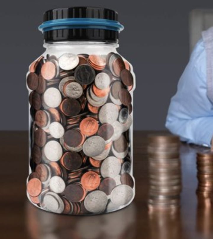 Lefree Digital Counting Money Jar