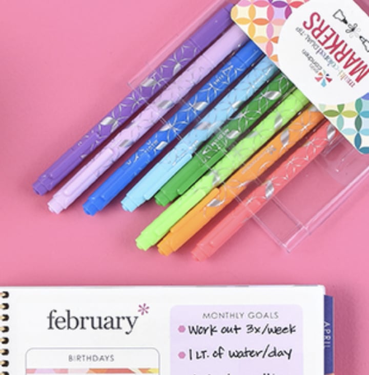 Erin Condren Colorful Dual-Tip Markers (Set of 10)