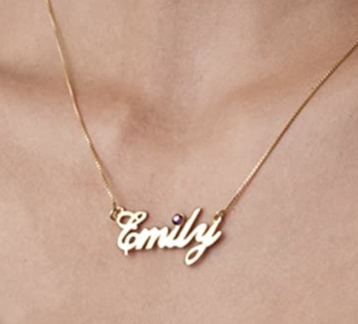 MyNameNecklace Personalized Name Necklace