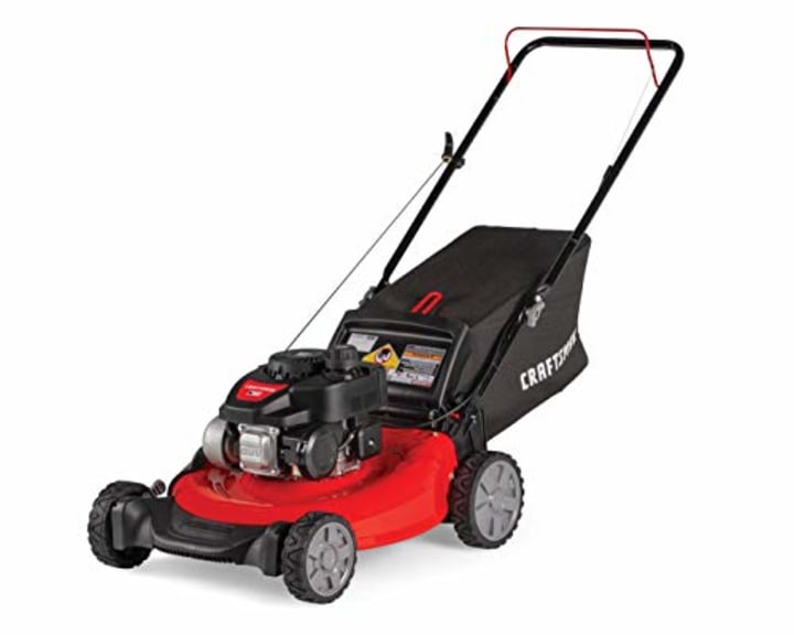 Craftsman M105 140cc Gas Powered Push 21-Inch 3-in-1 Lawn Mower with Bagger
