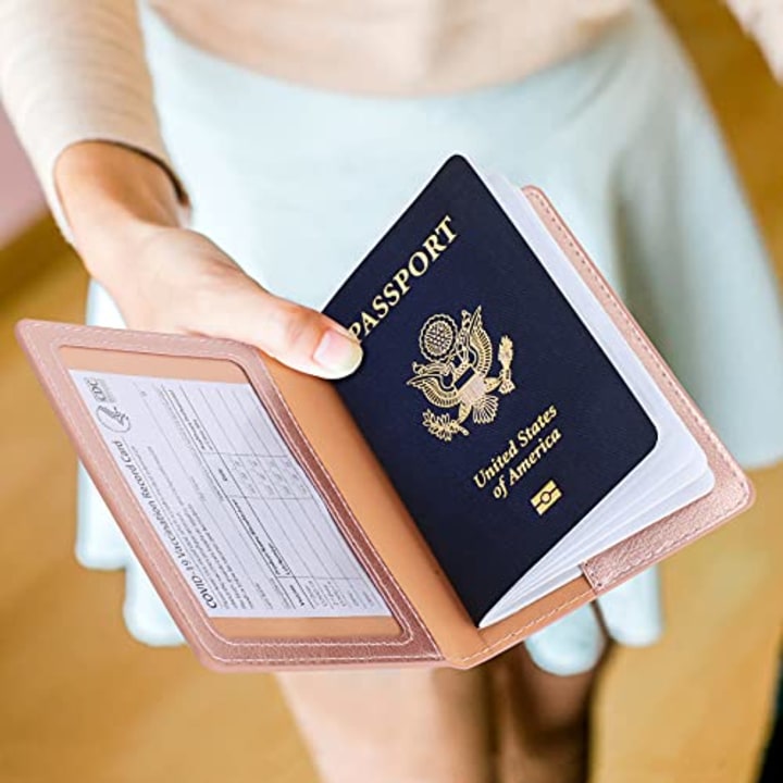 labato Passport and Vaccine Card Holder Combo