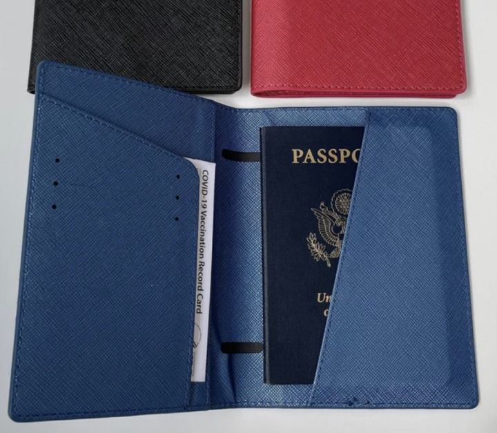 JMTcollectionsByMary Passport, Vaccination Card and Credit Card Holder
