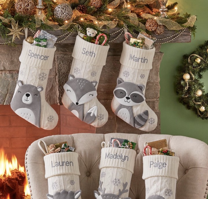 Personal Creations Christmas Critters Stocking
