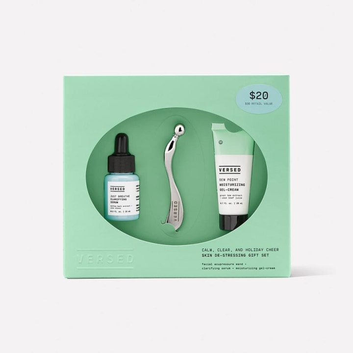 Calm, Clear and Holiday Cheer Skin Destressing Gift Set
