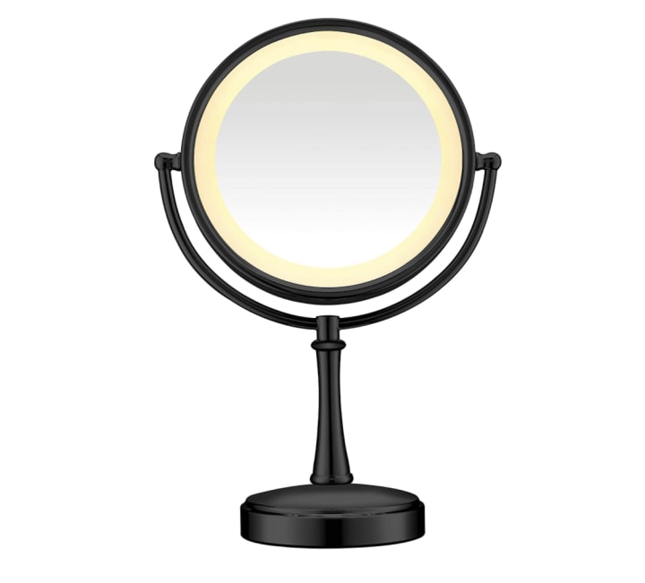 19 Best Lighted Makeup Mirrors In 2022, 10x Lighted Makeup Mirror Black