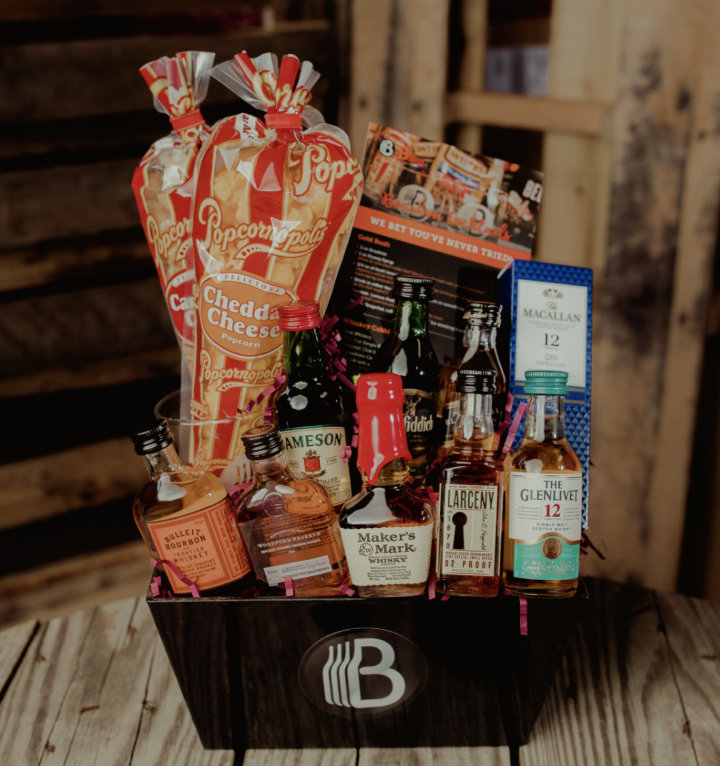 BroBasket The Whiskey Gift Collection