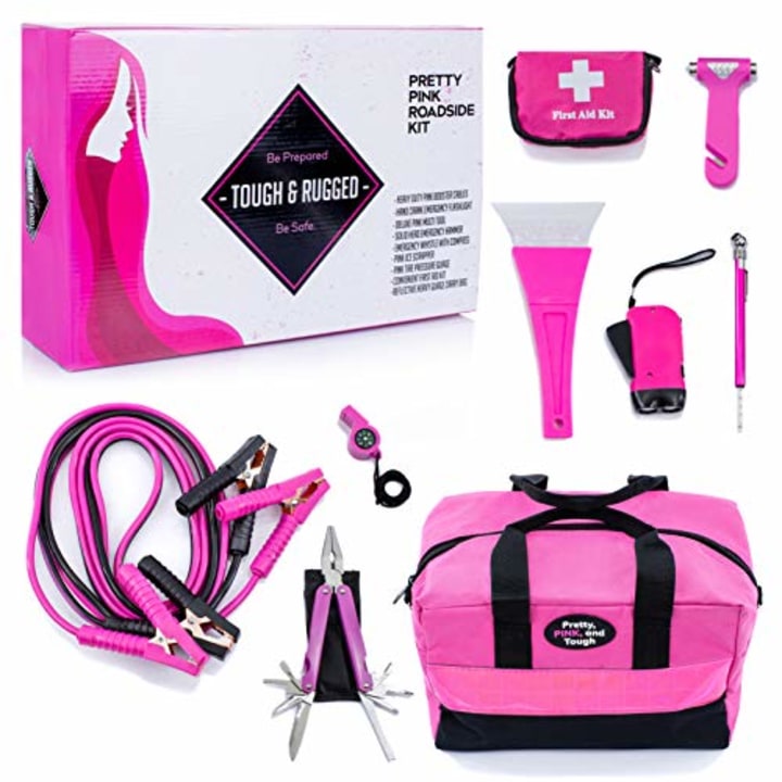 Gears Out Pretty Pink Roadside Kit