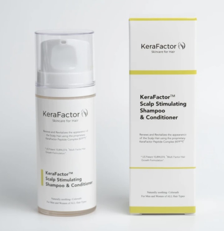 KeraFactor Scalp Stimulating Solution Shampoo and Conditioner