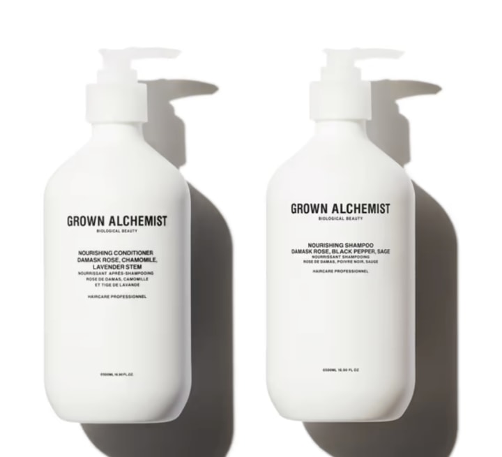 Grown Alchemist Nourishing Shampoo and Conditioner Set