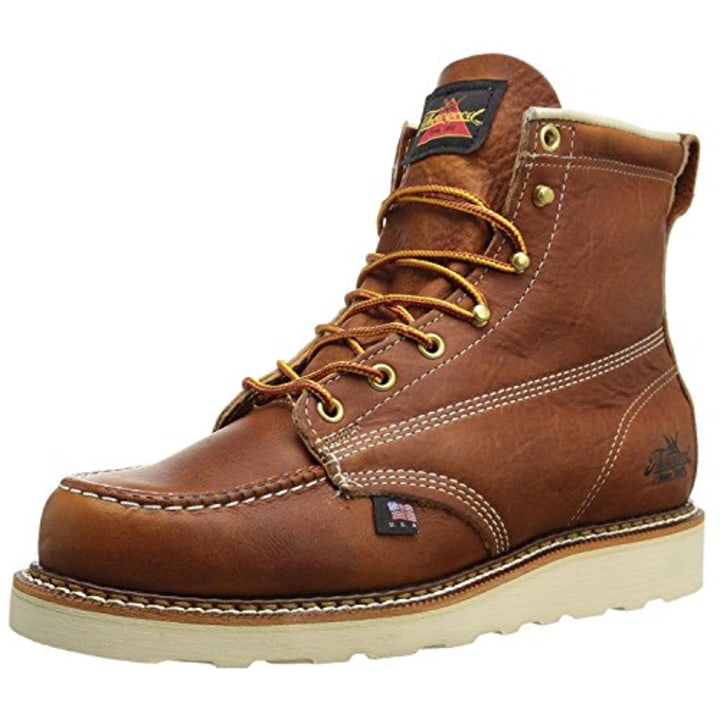 Thorogood American Heritage Men&#039;s Moc-Toe Work Boots