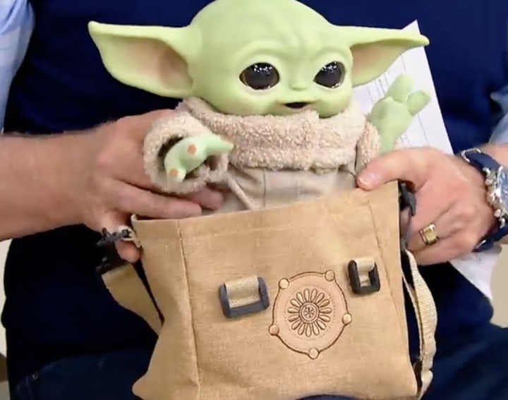 Star Wars The Child Plush with Satchel Sounds