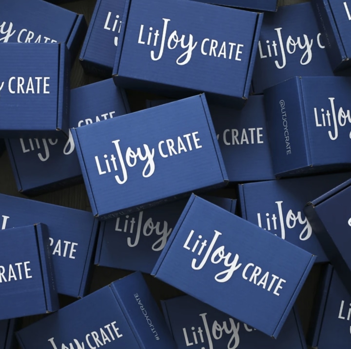 LitJoy Young Adult Book Crate Subscription
