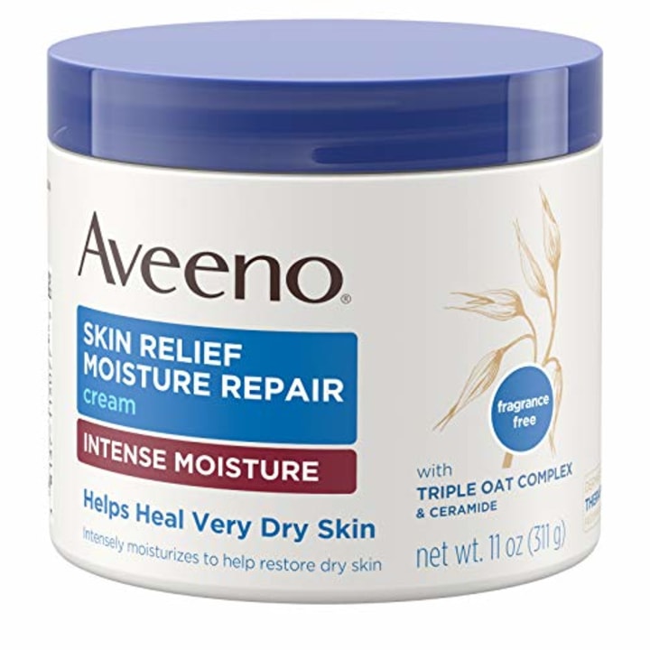 Aveeno Skin Relief Intense Moisturizing Cream, Extra-Dry Skin, 11 Oz.