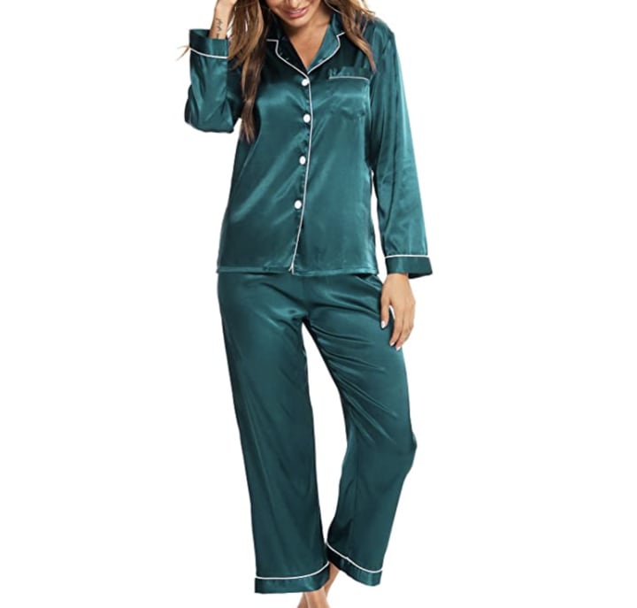 Swomog Silk Satin Pajamas