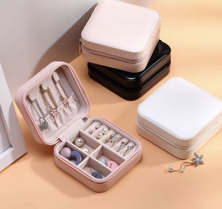 Casegrace Portable Travel Mini Jewelry Box