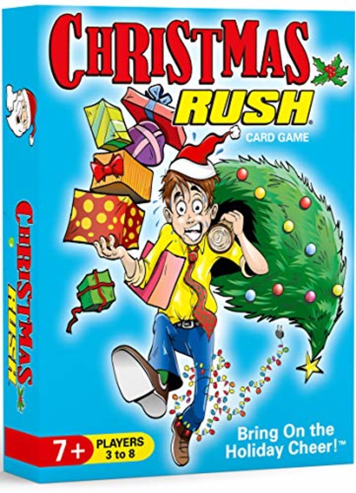 Christmas Rush - a Family Friendly Holiday Card Game - Fun for Ages 7 to Adult - 3 to 8 Players