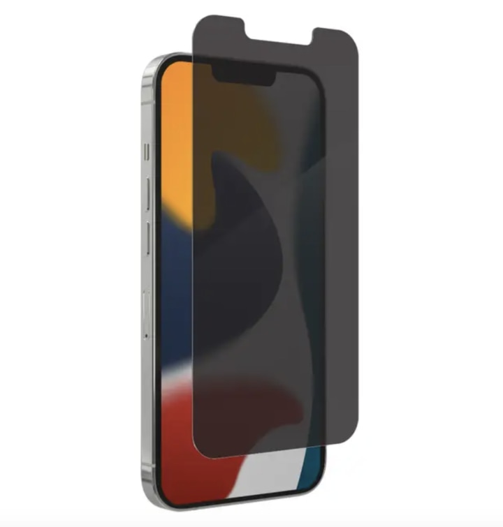 ZAGG InvisibleShield Glass+ Defense Elite Privacy Screen Protector for iPhone 13/13 Pro/14