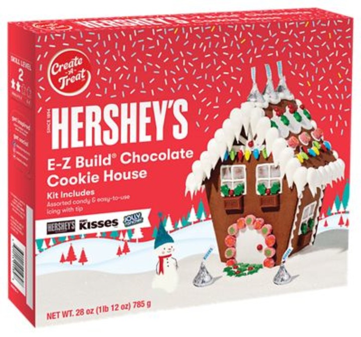 Hershey&#039;s Holiday Chocolate Cookie House Kit