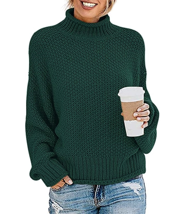 stylish turtlenecks to shop on Amazon 