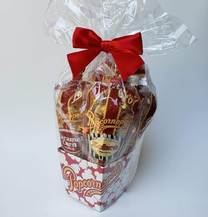 Popcornopolis Gourmet Popcorn Gift Basket