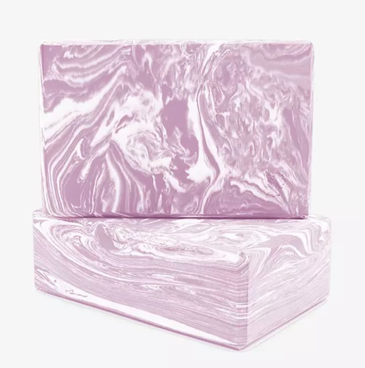 Oak and Reed Two-Pack Form and Function Marble Yoga Blocks