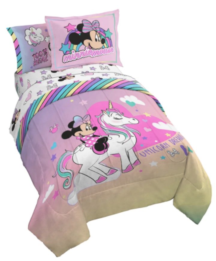 Minnie Mouse Unicorn Dreams Full Bed Set
