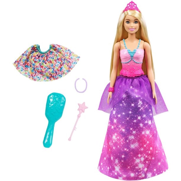 Barbie Dreamtopia 2-in-1 Princess-to-Mermaid Fashion Transformation Doll