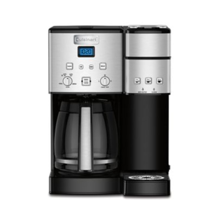 Cuisinart Coffee 12-Cup Center and Single-Serve Brewer with Glass Carafe