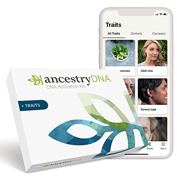 AncestryDNA + Traits: Genetic Testing Kit