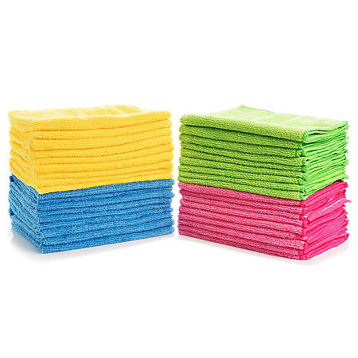 Hometex Microfiber Towels 36-Pack
