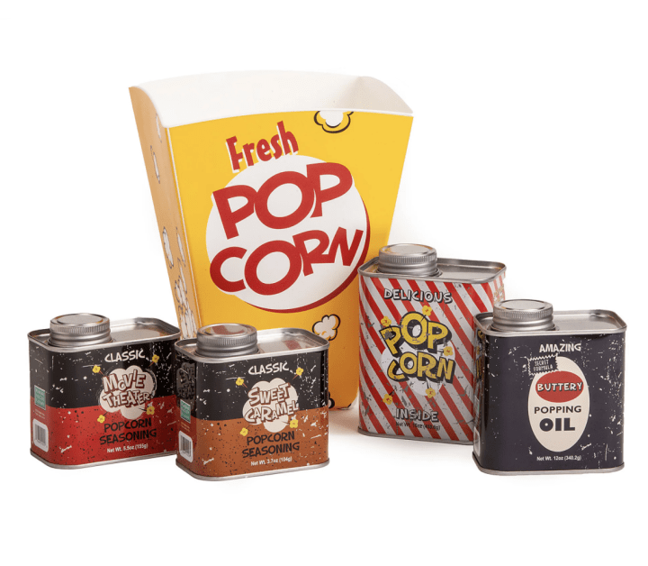 Wabash Valley Farms "Retro Tin Collection" Popcorn Gift Set