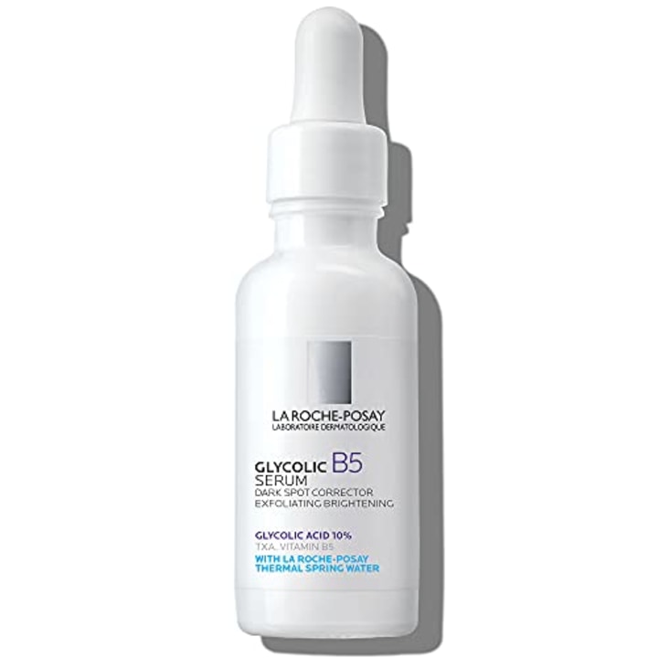 Glycolic B5 10% Pure Glycolic Acid Serum with Kojic Acid and Vitamin B5, Reduces Dark Spots and Discoloration, Skin Tone Corrector to Brighten &amp; Even Skin Tone, 1.01 Fl Oz (Pack of 1)