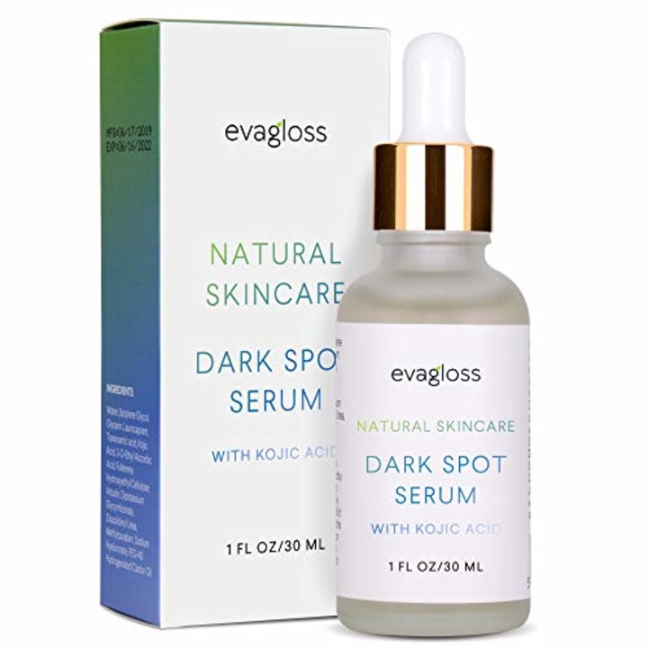 Evagloss Dark Spot Corrector Serum with Kojic Acid and Natural Ingredients for Face &amp; Body, All Skin Types