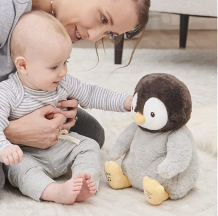 Gund Baby Animated Kissy The Penguin Plush Toy