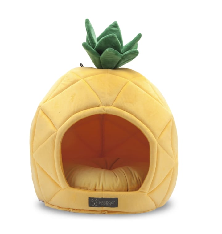 Nandog Pet Gear Pineapple Pet Bed
