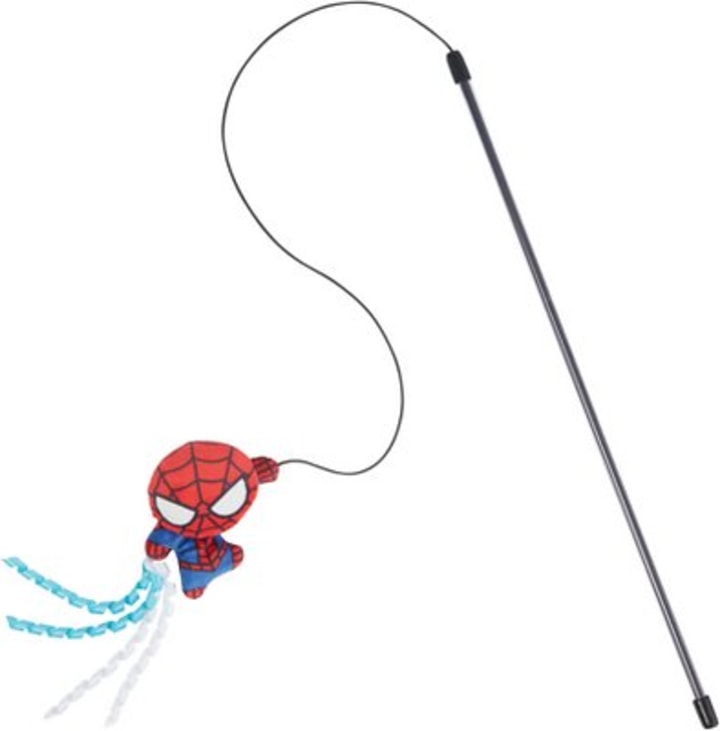 Marvel's Spider-Man Teaser Cat Toy with Catnip