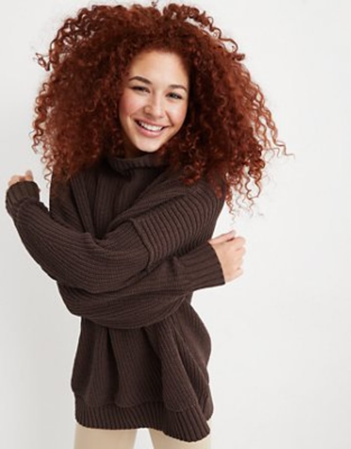 Aerie Chenille Feels Sweater