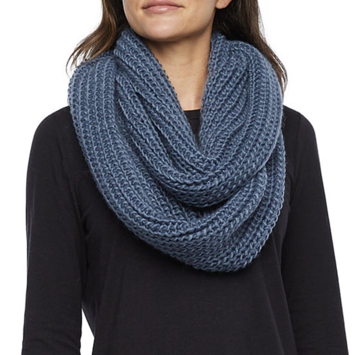 A.n.a Ribbed Loop Cold Weather Scarf
