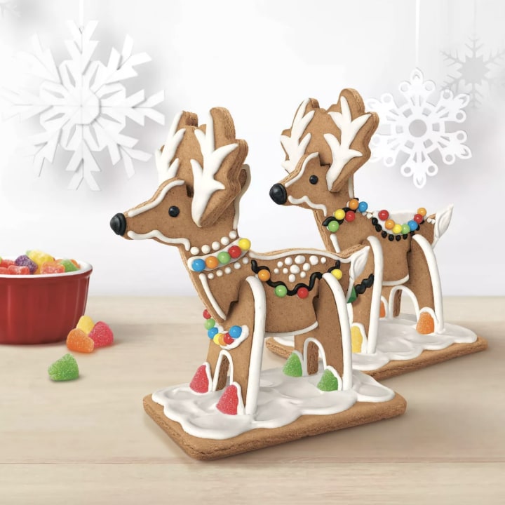 Wondershop Holiday Reindeer Gingerbread Cookie Kit