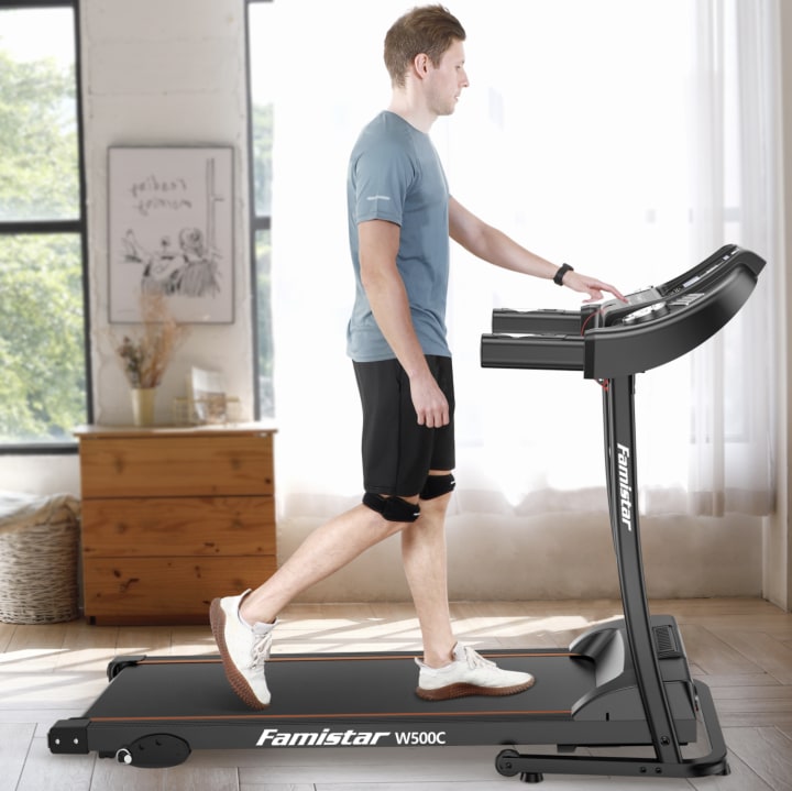 W500C Electric Folding Treadmill