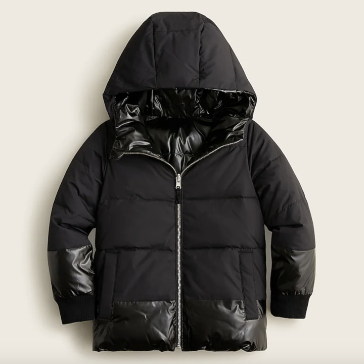 Puffer jacket with eco-friendly PrimaLoft