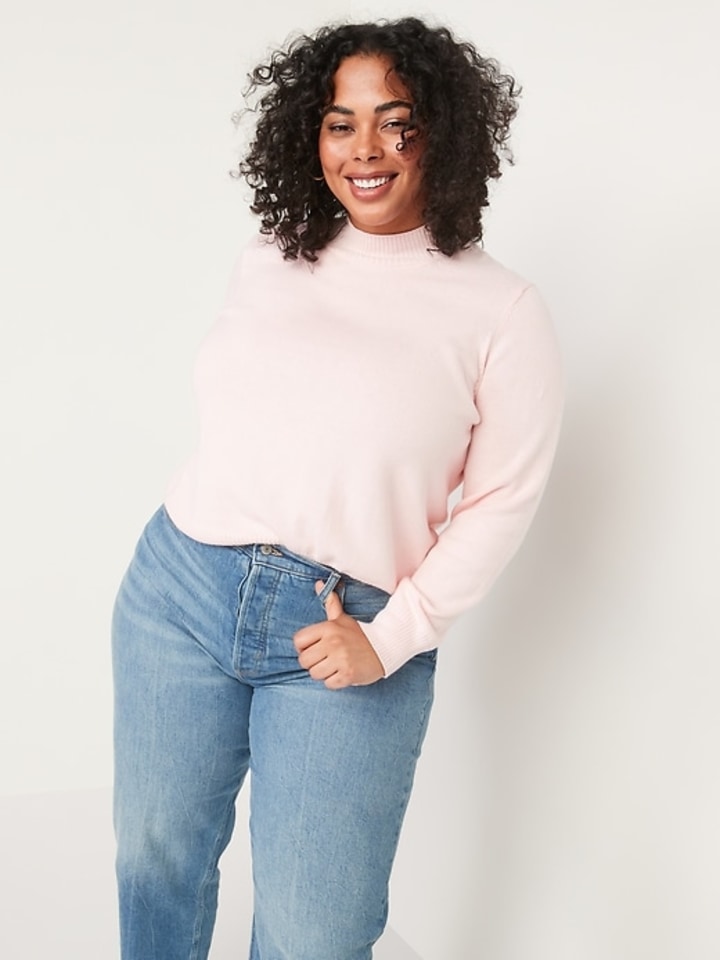 Old Navy Mock-Neck Pullover Sweater