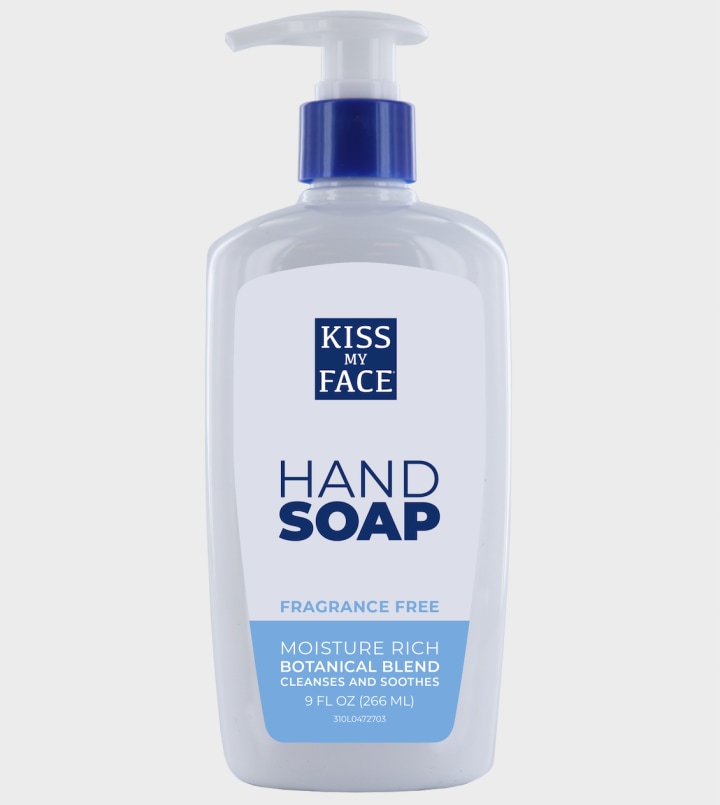 Kiss My Face Fragrance-Free Moisture Hand Soap