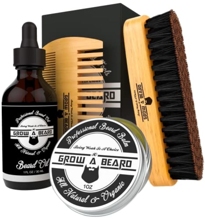 Grow A Beard Grooming Kit