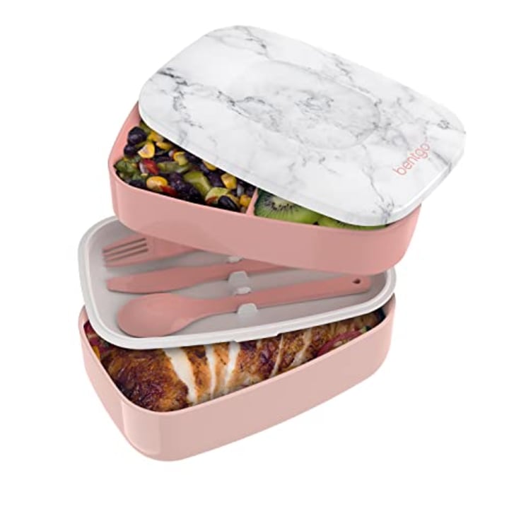 Bentgo Classic All-in-One Stackable Bento Lunch Box Container