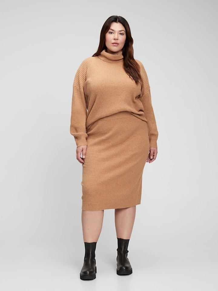 Gap Softest Sweater Midi Skirt