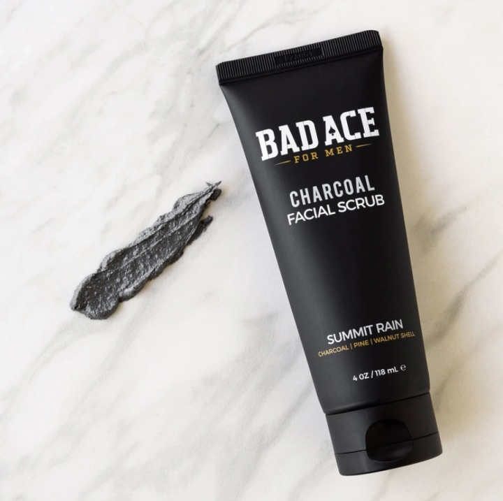 Bad Ace Activated Charcoal Face Scrub